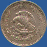 5 сентаво Мексики 1937 года